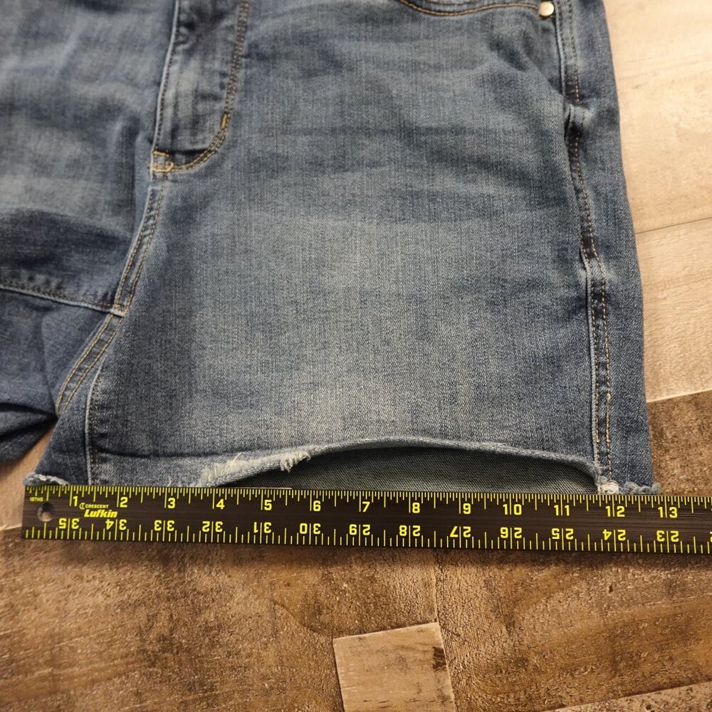 Judy Blue Denim Cutoff Shorts Women’s Plus‎ Size 1XL Blue - Picture 6 of 9